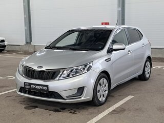 2012 Kia Rio III, серебристый, 590000 рублей, вид 1
