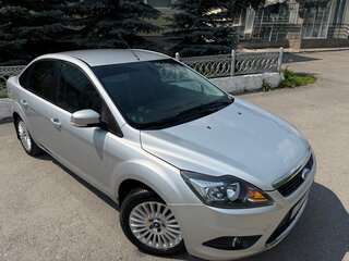 2008 Ford Focus II Рестайлинг, серебристый, 650000 рублей, вид 1