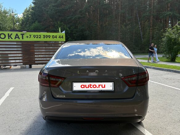 2020 Lada (ВАЗ) Vesta I, серый, 850000 рублей - вид 5