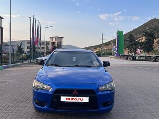 2008 Mitsubishi Lancer X, синий, 500000 рублей, вид 2