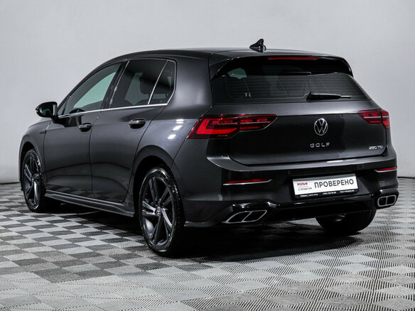 2021 Volkswagen Golf VIII, чёрный - вид 6