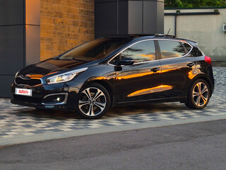 2016 Kia Ceed II Рестайлинг, чёрный, 1450000 рублей, вид 1