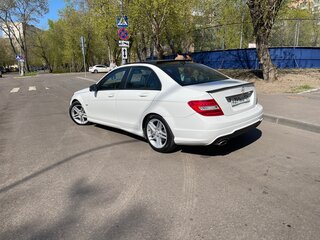 2012 Mercedes-Benz C-Класс 180 BlueEFFICIENCY III (W204) Рестайлинг, белый, 1750000 рублей, вид 5