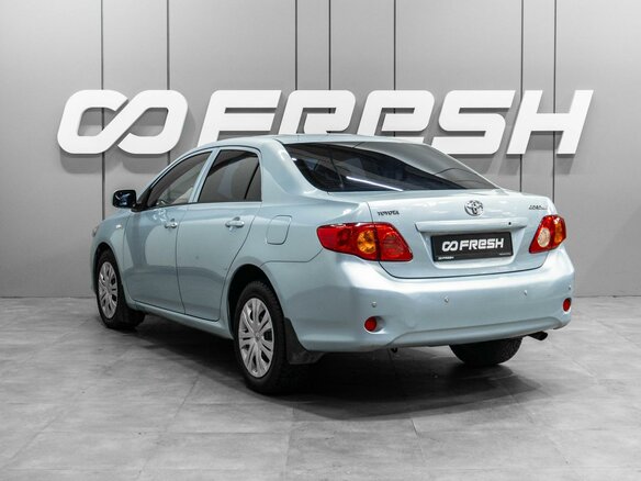 2007 Toyota Corolla X (E140, E150), голубой, 820000 рублей - вид 1