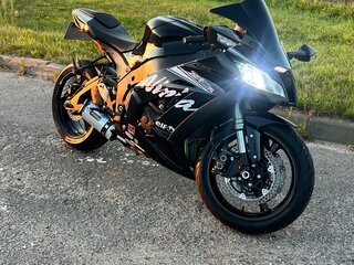 2011 Kawasaki ZX-10R Ninja, чёрный, 850000 рублей, вид 1