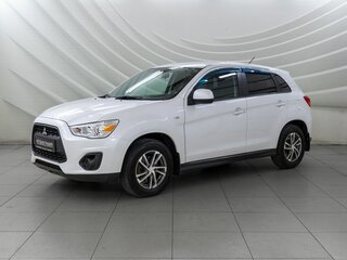 2015 Mitsubishi ASX I Рестайлинг, белый, 1179000 рублей, вид 3