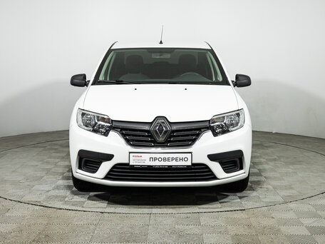 2020 Renault Logan II Рестайлинг, белый, 1169700 рублей, вид 2