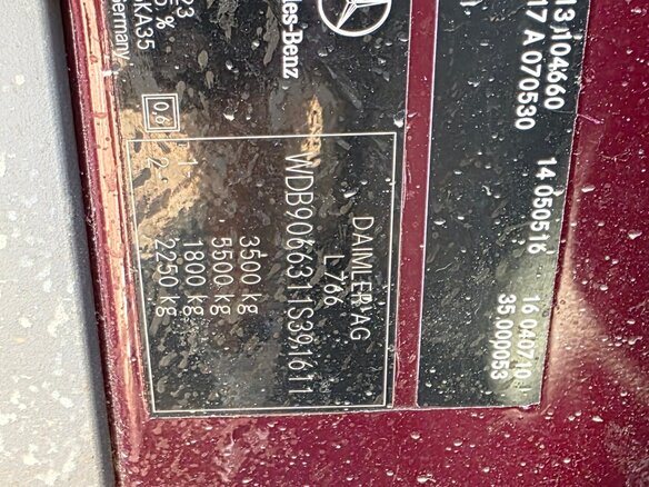 2009 Mercedes-Benz Sprinter, пурпурный, 1250000 рублей - вид 14