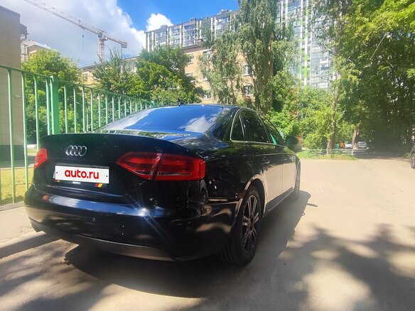 2009 Audi A4 IV (B8), чёрный, 850000 рублей - вид 2