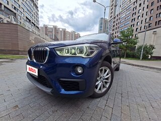2018 BMW X1 18i sDrive II (F48), синий, 2450000 рублей, вид 3