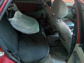 2008 Lada (ВАЗ) Kalina I, красный, 165000 рублей, вид 3