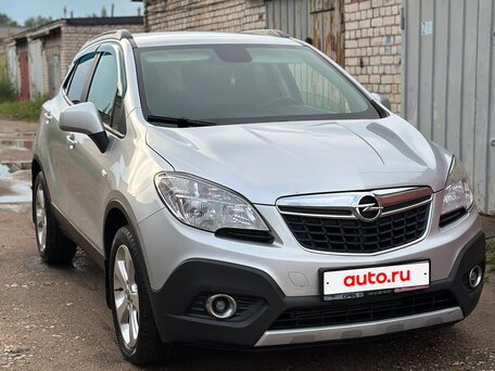 2013 Opel Mokka I, серебристый, 820000 рублей, вид 4