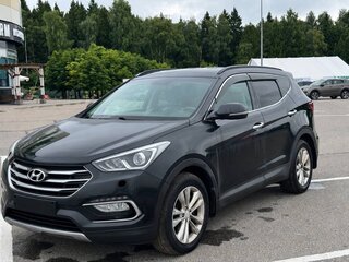 2016 Hyundai Santa Fe III Рестайлинг, чёрный, 2000000 рублей, вид 1
