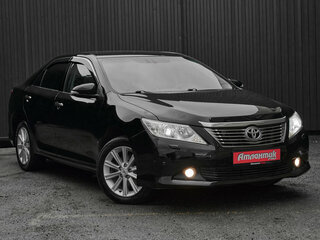 2013 Toyota Camry VII (XV50), чёрный, 1750000 рублей, вид 3