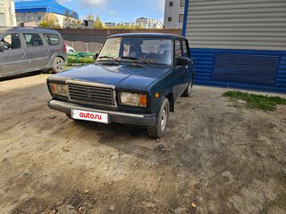 2008 Lada (ВАЗ) 2107, зелёный, 200000 рублей, вид 2