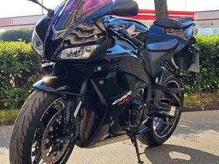 2008 Honda CBR 600RR, чёрный, 670000 рублей, вид 1