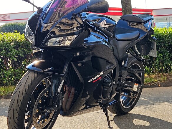 2008 Honda CBR 600RR, чёрный, 670000 рублей
