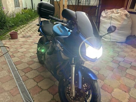2006 Kawasaki ER-6F (Ninja 650R), синий, 360000 рублей, вид 5