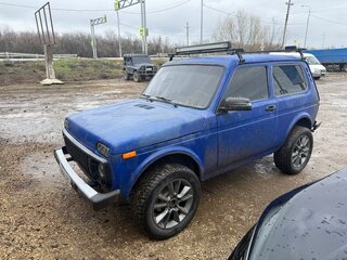 2007 Lada (ВАЗ) 2121 (4x4) I Рестайлинг, синий, 220000 рублей, вид 4