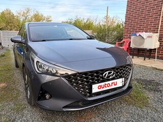 2022 Hyundai Solaris II Рестайлинг, серый, 1700000 рублей, вид 2