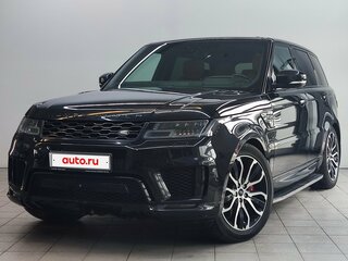 2018 Land Rover Range Rover Sport II Рестайлинг, чёрный, 5450000 рублей, вид 1