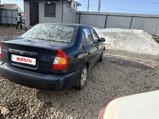 2008 Hyundai Accent ТагАЗ II, синий, 220000 рублей, вид 5