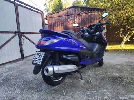 2005 Yamaha Majesty 400, синий, 265000 рублей, вид 4