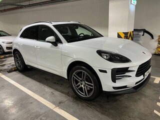2019 Porsche Macan I Рестайлинг, белый, 3490000 рублей, вид 5