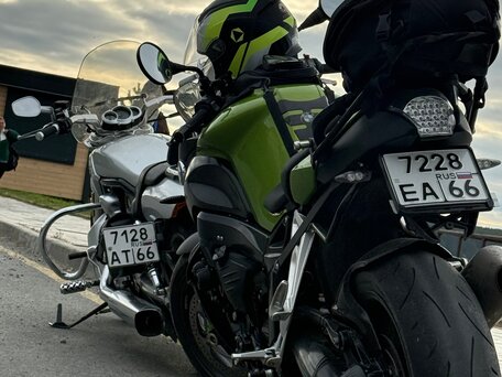 2008 BMW K 1200 R, зелёный, 600000 рублей, вид 4