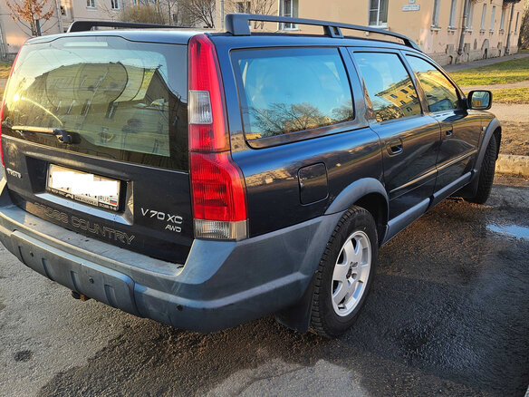 2000 Volvo XC70 I, синий, 650000 рублей - вид 1