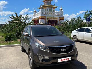 2014 Kia Sportage III Рестайлинг, коричневый, 1300000 рублей, вид 3