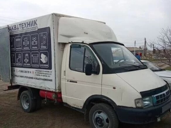 2001 ГАЗ ГАЗель (3302), бежевый, 440000 рублей - вид 1