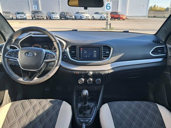 2023 Lada (ВАЗ) Vesta I Рестайлинг (NG), белый - вид 13