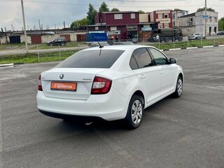 2018 Skoda Rapid I Рестайлинг, белый, 1105000 рублей, вид 5