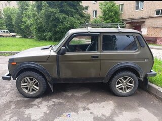 2012 Lada (ВАЗ) 2121 (4x4) I Рестайлинг, зелёный, 375000 рублей, вид 2