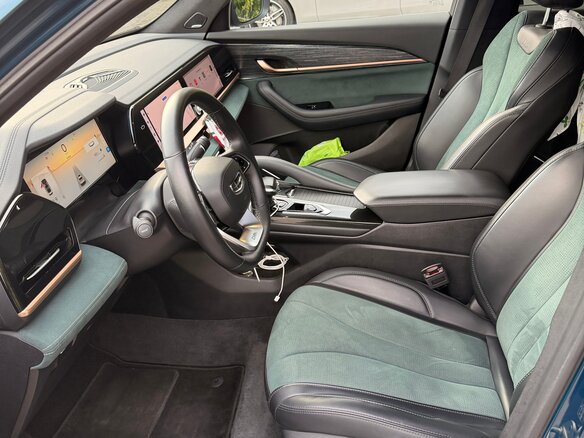 2023 Geely Monjaro (Xingyue L) I, синий - вид 6