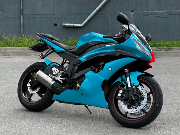 2009 Yamaha YZF-R6, чёрный, 570000 рублей - вид 8