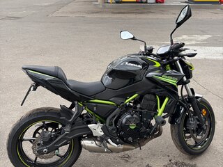 2021 Kawasaki Z 650, зелёный, 599999 рублей, вид 5