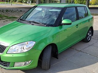 2011 Skoda Fabia II Рестайлинг, зелёный, 510000 рублей, вид 1