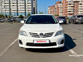 2012 Toyota Corolla X (E140, E150) Рестайлинг, белый, 1100000 рублей, вид 2