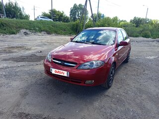 2006 Chevrolet Lacetti I, красный, 265000 рублей, вид 3