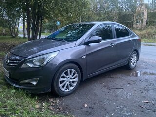2016 Hyundai Solaris I Рестайлинг, серый, 540000 рублей, вид 1