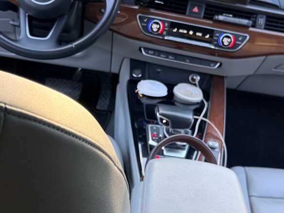 2021 Audi A5 40 TFSI II (F5) Рестайлинг, синий - вид 10