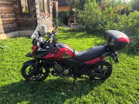 2014 Suzuki V-Strom DL 650, красный, 590000 рублей, вид 4