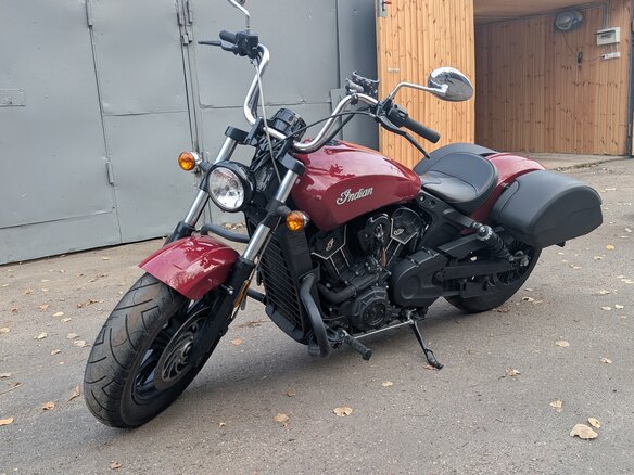 2017 Indian Scout Sixty, красный, 830000 рублей - вид 1