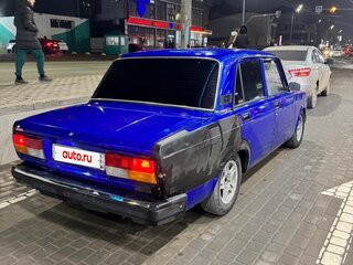 2009 Lada (ВАЗ) 2107, синий, 240000 рублей, вид 4
