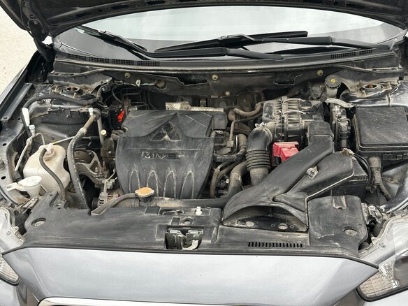 2011 Mitsubishi Lancer X Рестайлинг, серый, 900000 рублей - вид 9
