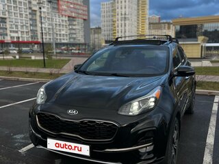 2020 Kia Sportage IV Рестайлинг, чёрный, 2890000 рублей, вид 2