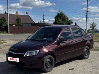 2013 Lada (ВАЗ) Granta I, красный, 350000 рублей, вид 1