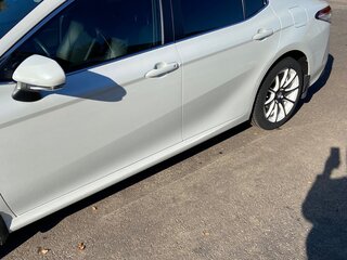 2019 Toyota Camry VIII (XV70), белый, 2700000 рублей, вид 3